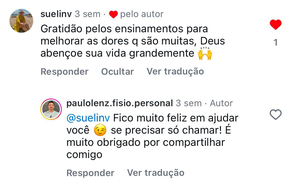 Gratidão pelos ensinamentos