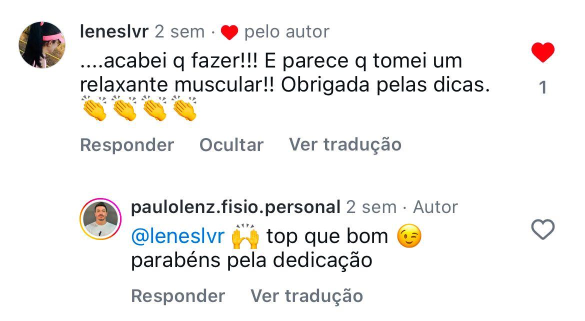Efeito como relaxante